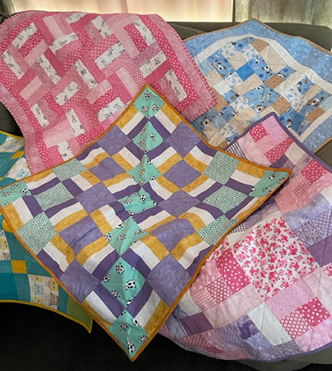 Beautiful quilts from Terry Biaggi